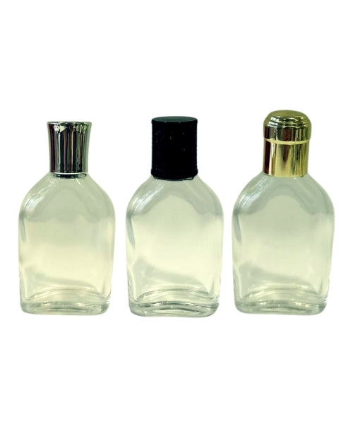 GRASH GLASS BOTTLE / 40 ML WITH BOTTLE CAPS