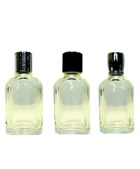 GRASH GLASS BOTTLE /100 ML WITH BOTTLE CAPS